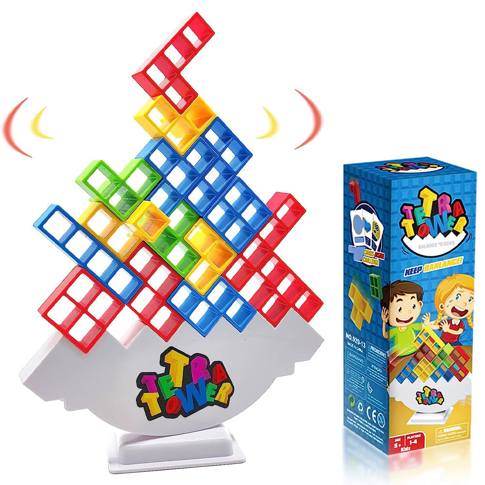 Torre Tetris - jogo de tabuleiro equilibrar blocos