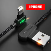 Carregador para iPhone - USB C - Micro-USB | Cabo Titã™